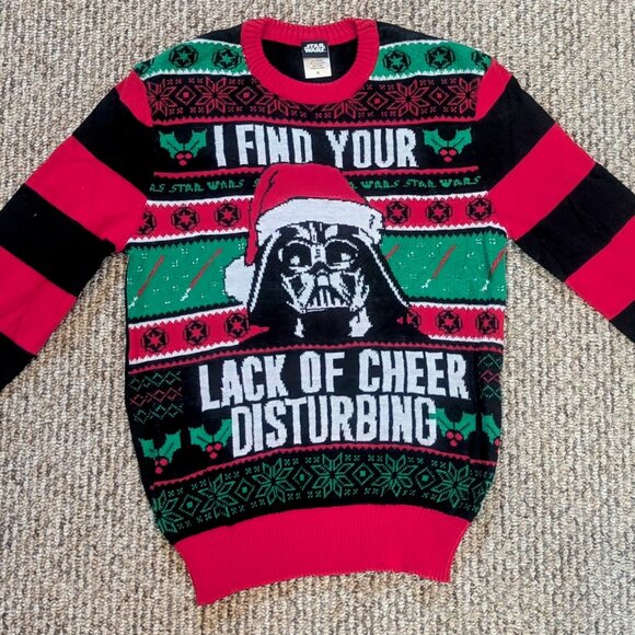 Darth Vader Christmas Sweater - Picture 2 of 6